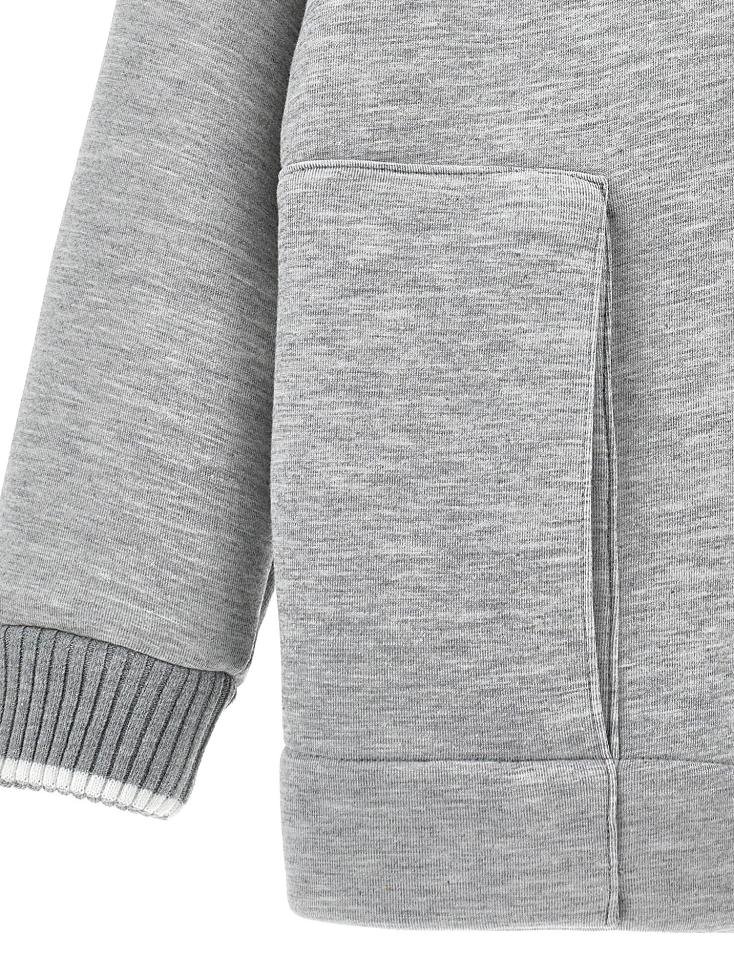 Felpa hoodie chiusa