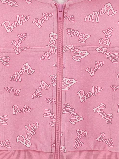 Felpa hoodie logata Barbie™