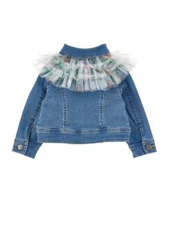 Giacchino denim con galette