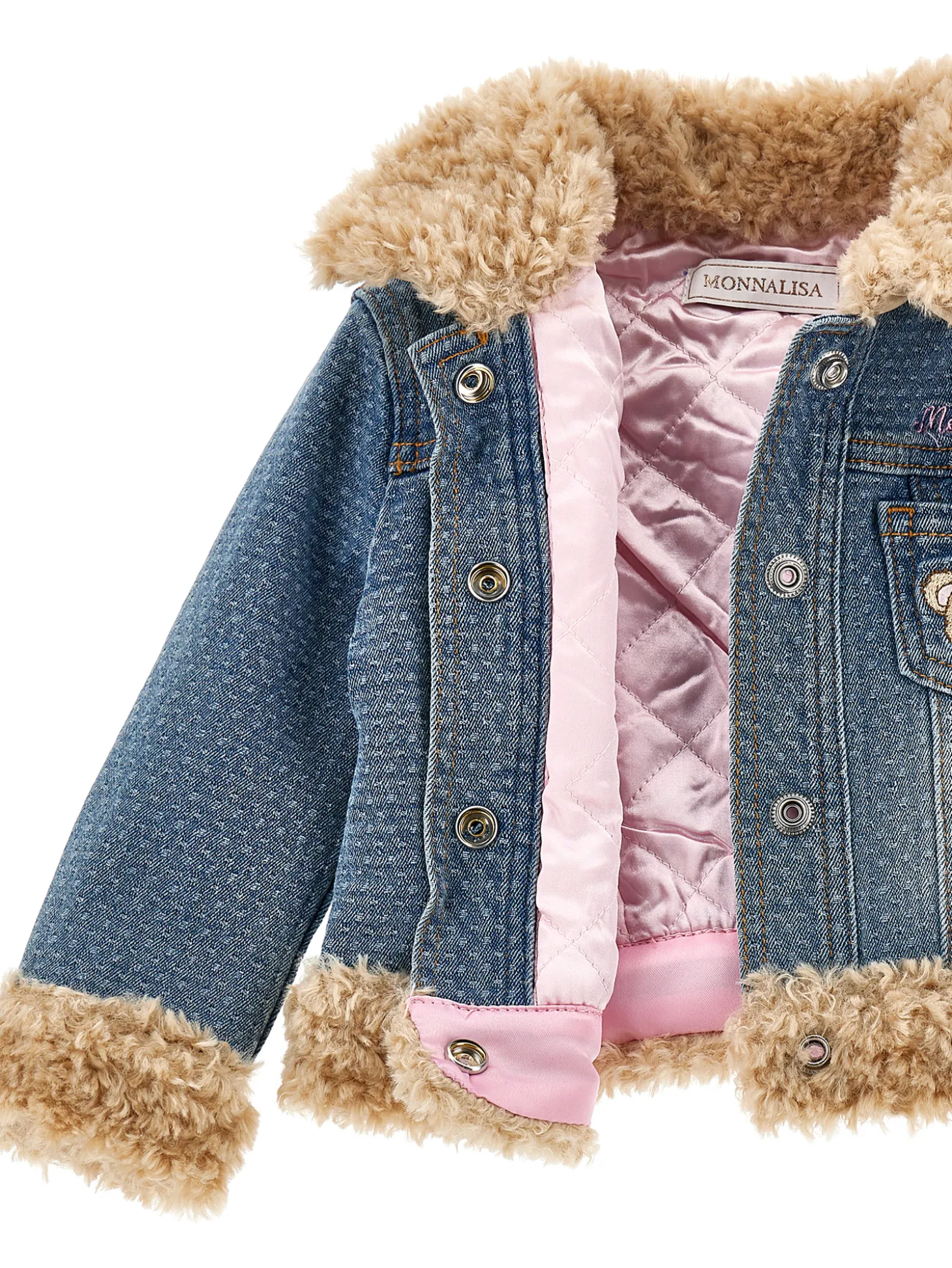 Giacchino denim jacquard