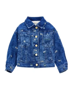 Giacchino jeans con peluche