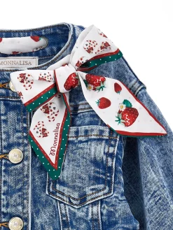 Giacchino jeans foulard
