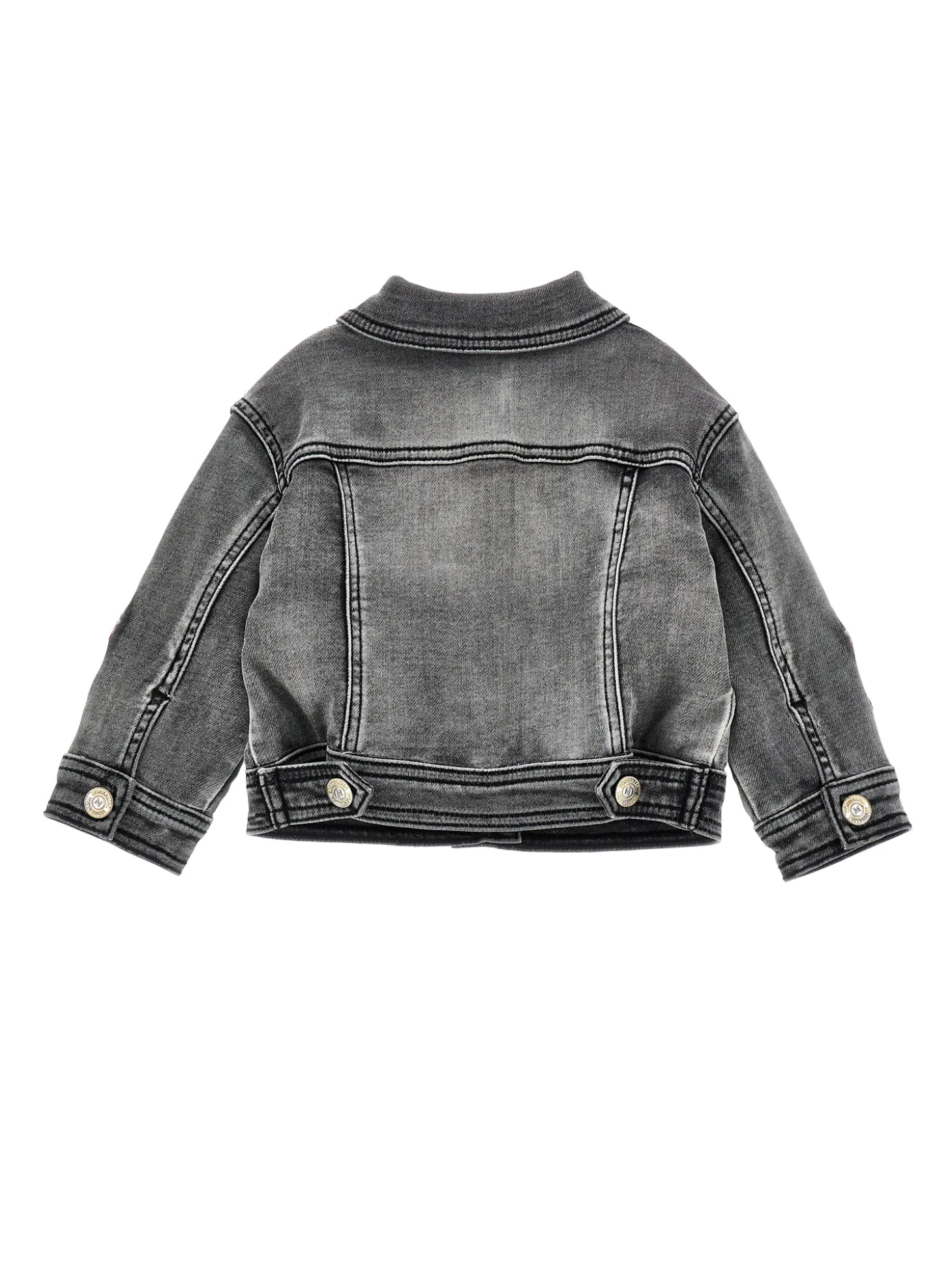 Giacchino jeans ricamato