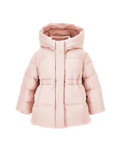 Giaccone lungo nylon vera piuma