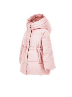 Giaccone lungo nylon vera piuma