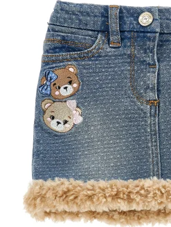 Gonna denim jacquard
