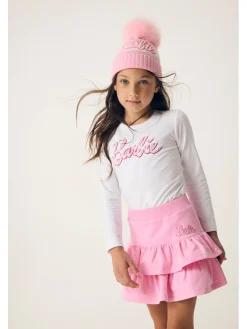 Gonna felpa elasticizzata Barbie™