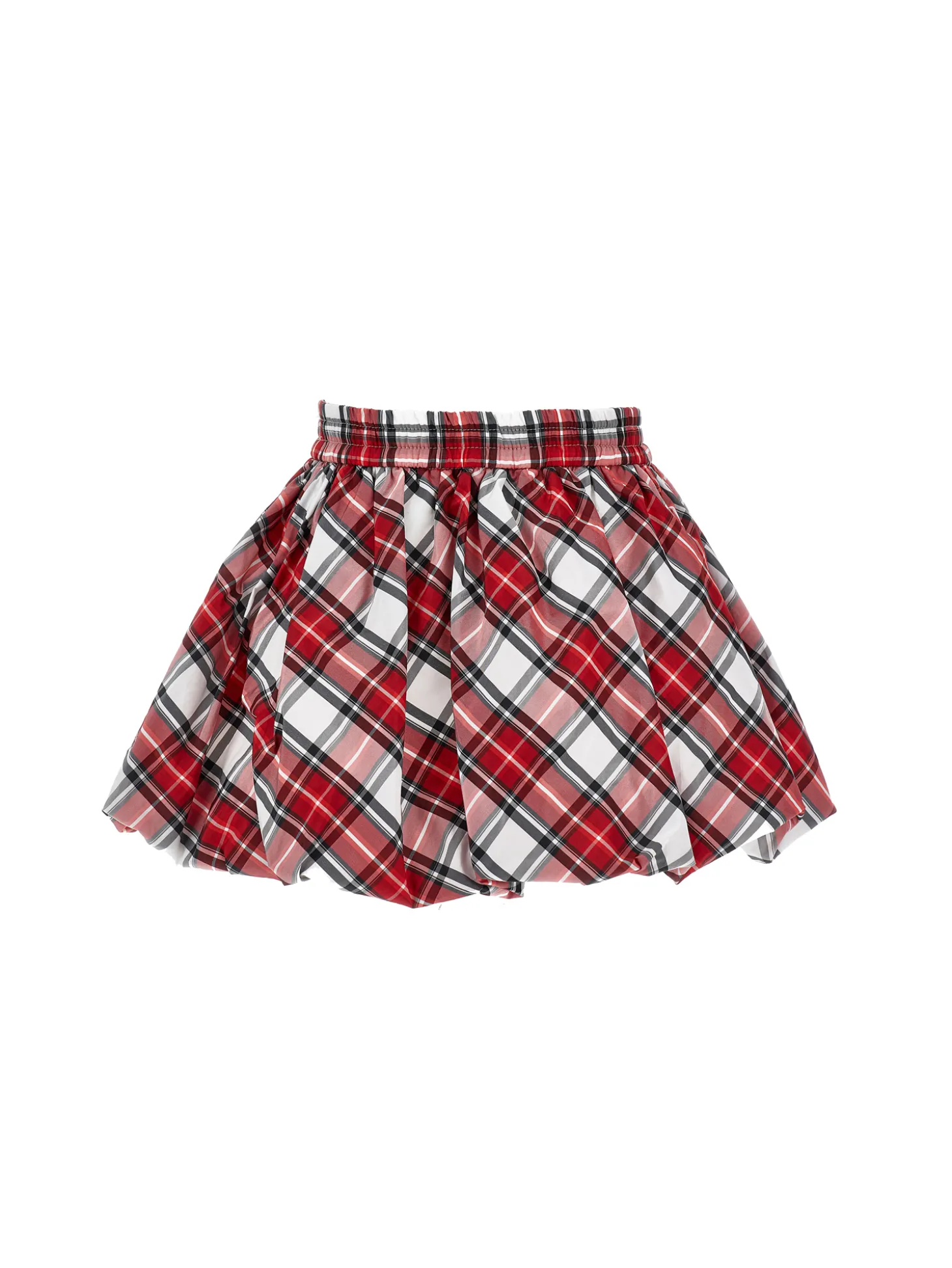 Gonna taffetà tartan