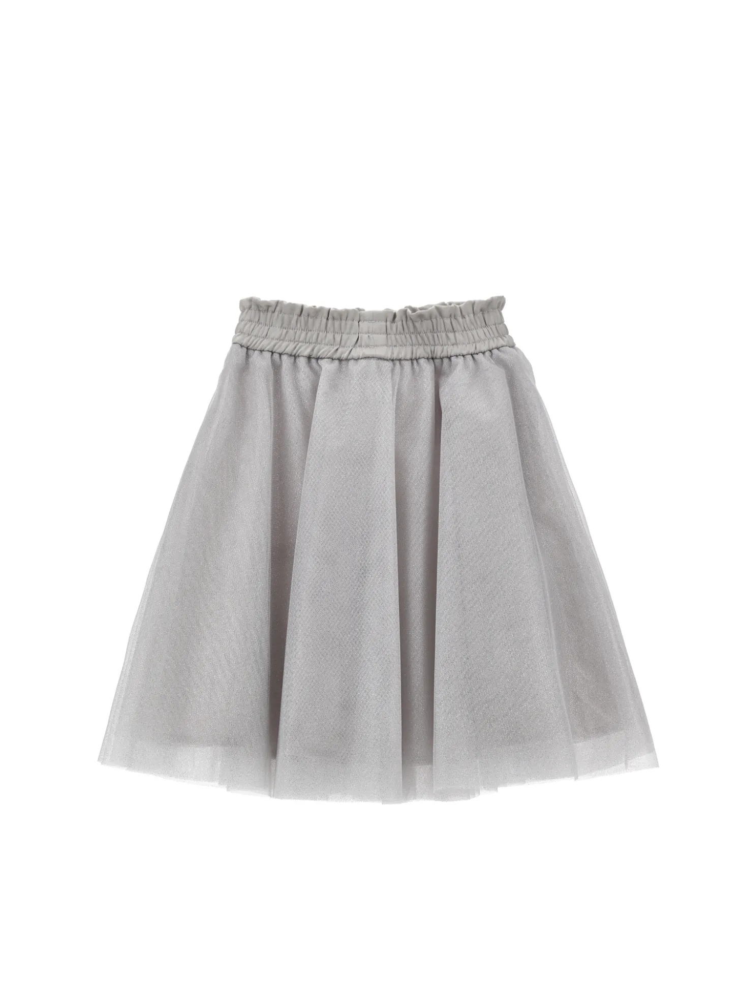 Gonna tulle glitter con fiocchi