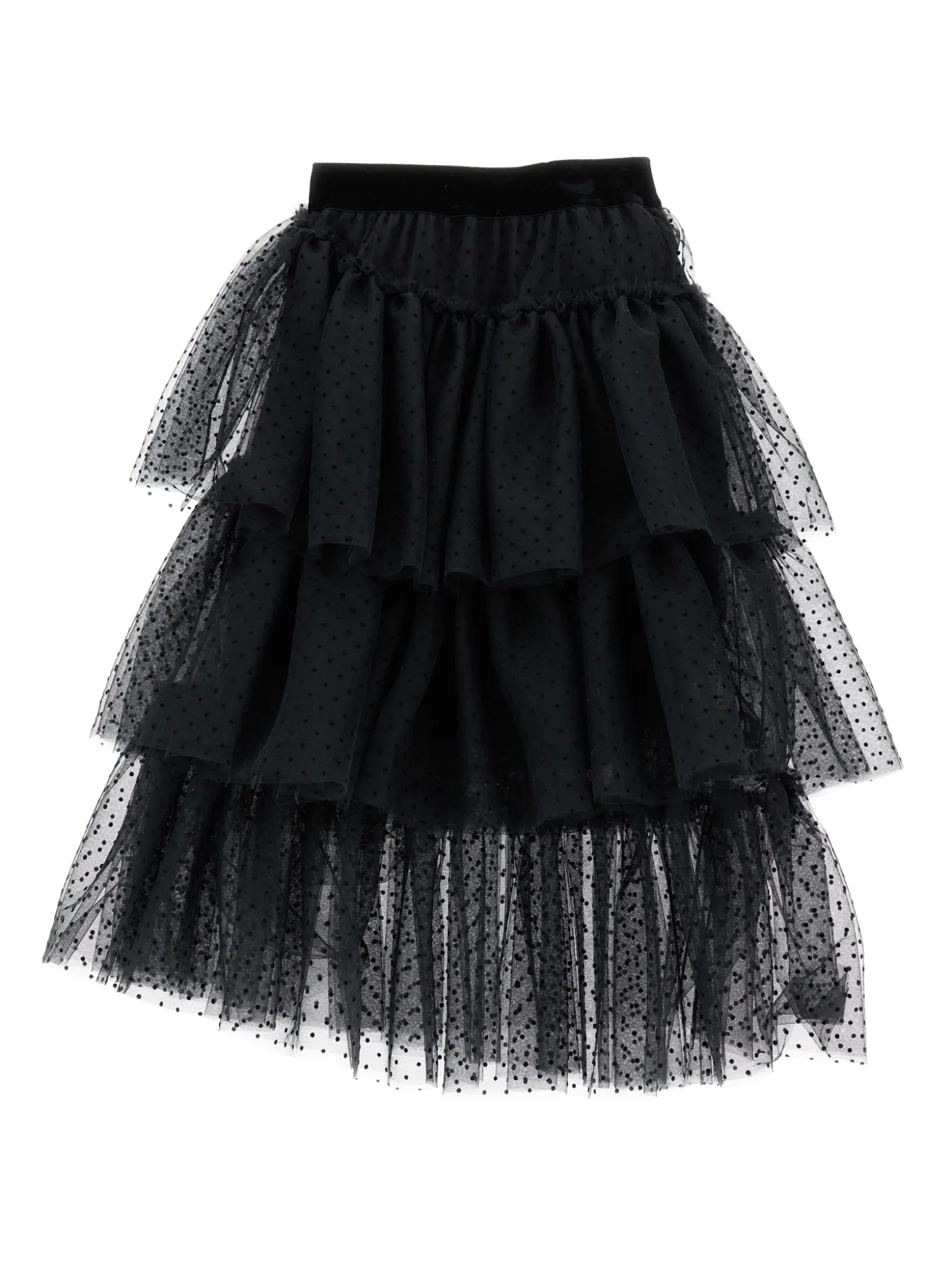 Gonna tulle longuette