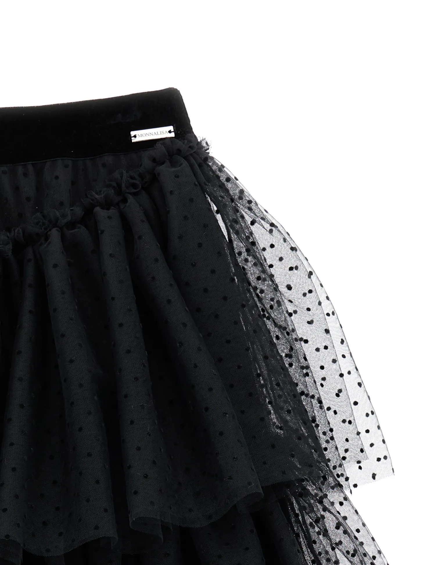 Gonna tulle longuette