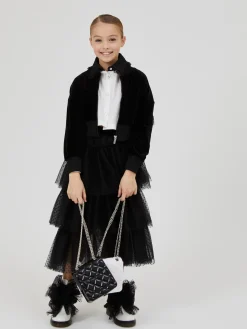 Gonna tulle longuette
