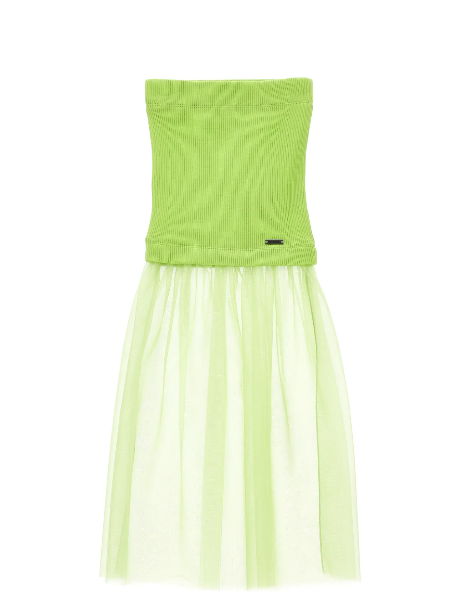 Gonna viscosa e tulle