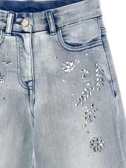 Jeans cinquetasche gioiello