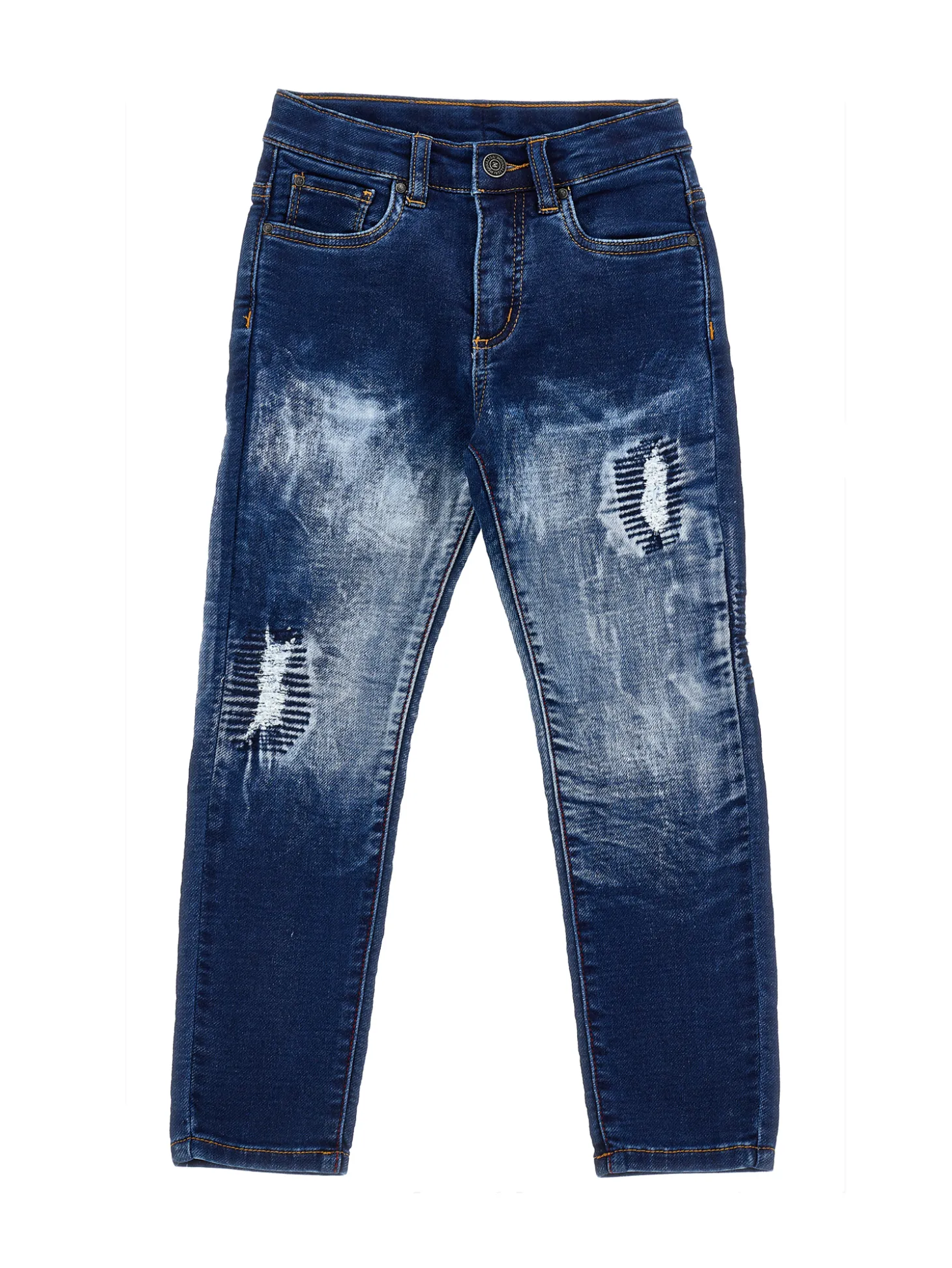 Jeans denim fleece