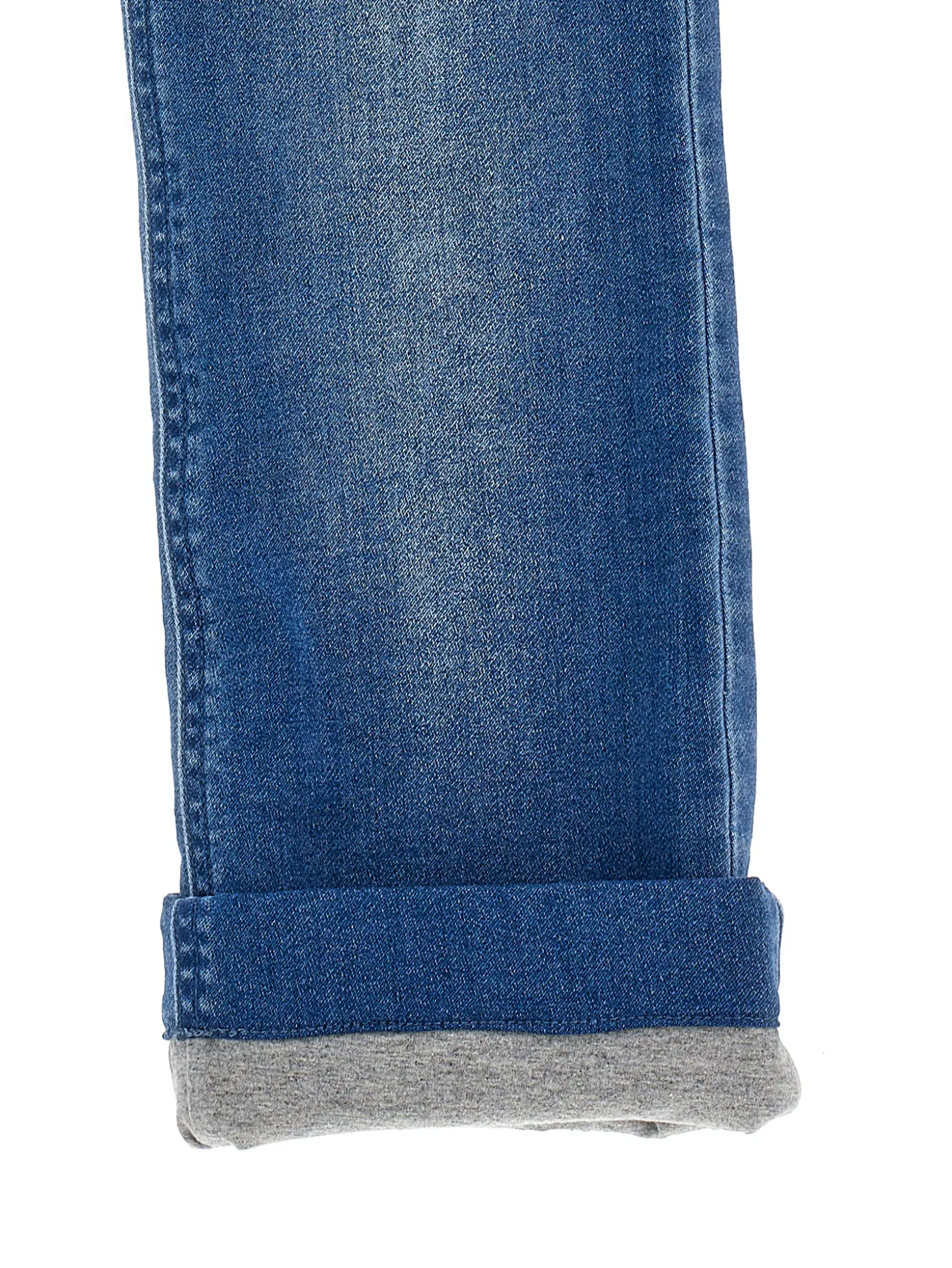 Jeans denim foderato