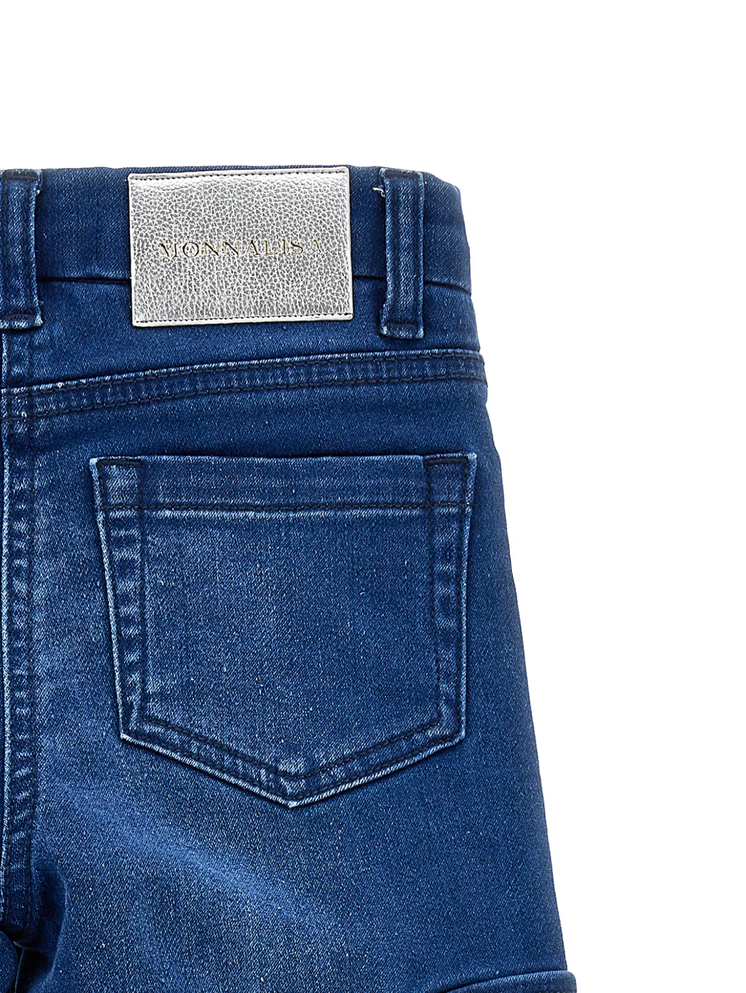 Jeans denim stretch foderato