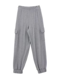 Jogger cargo glitter