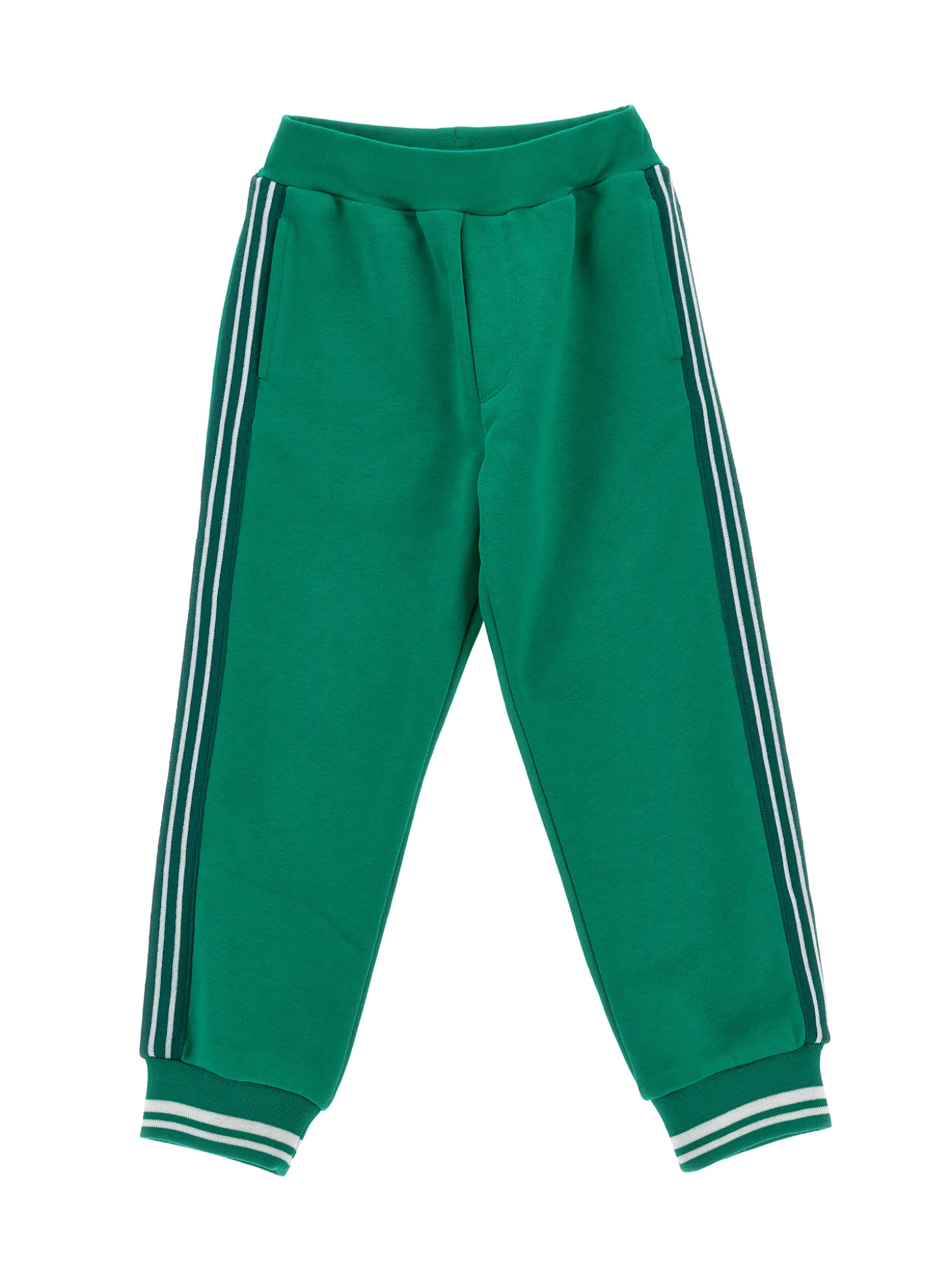 Jogger felpa bande colorate
