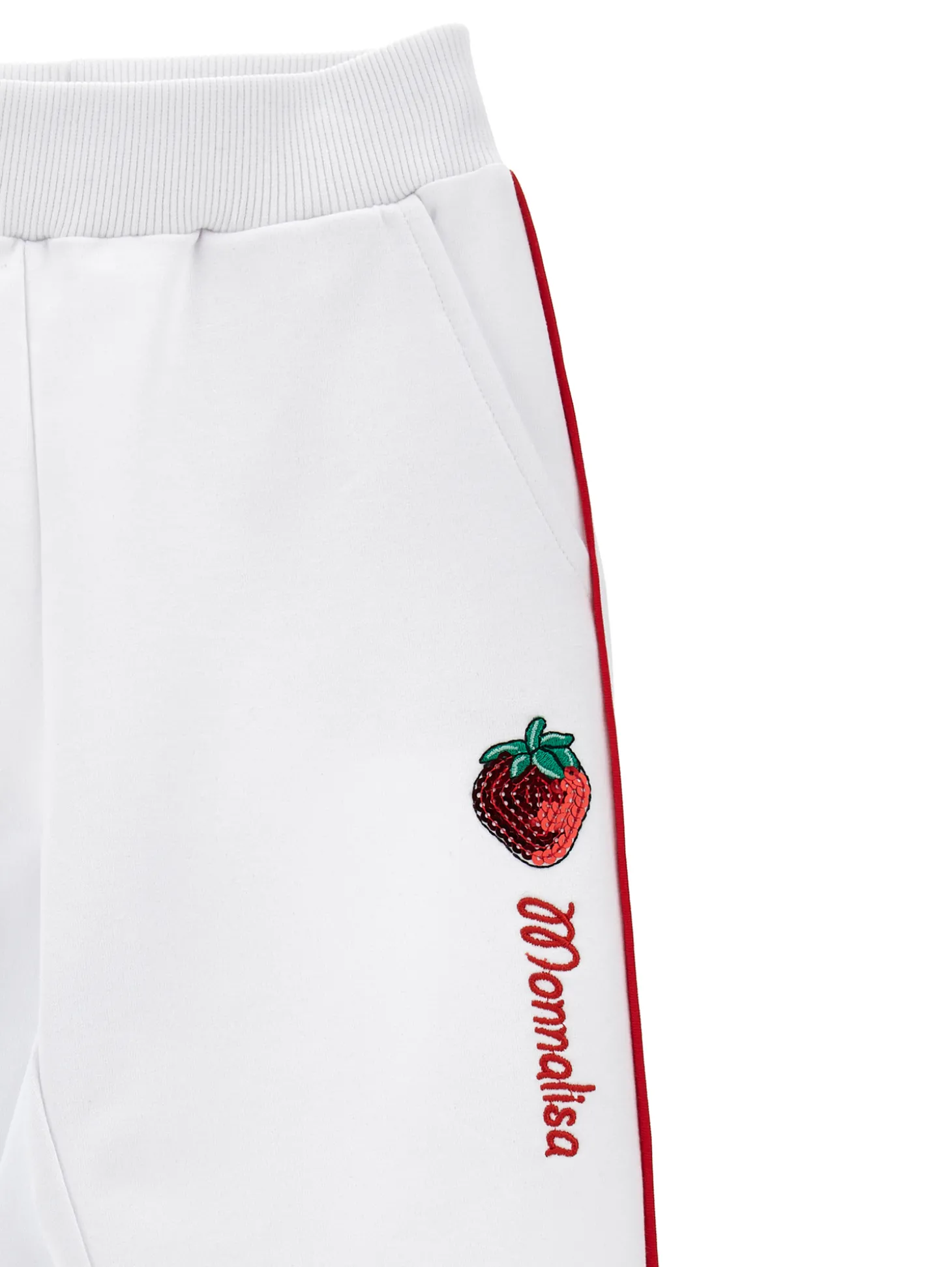 Jogger felpa bicolor