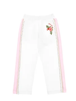 Jogger felpa con borchiette