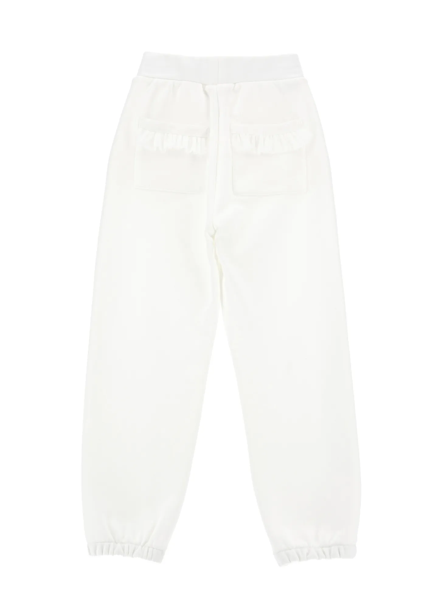 Jogger felpa e tulle