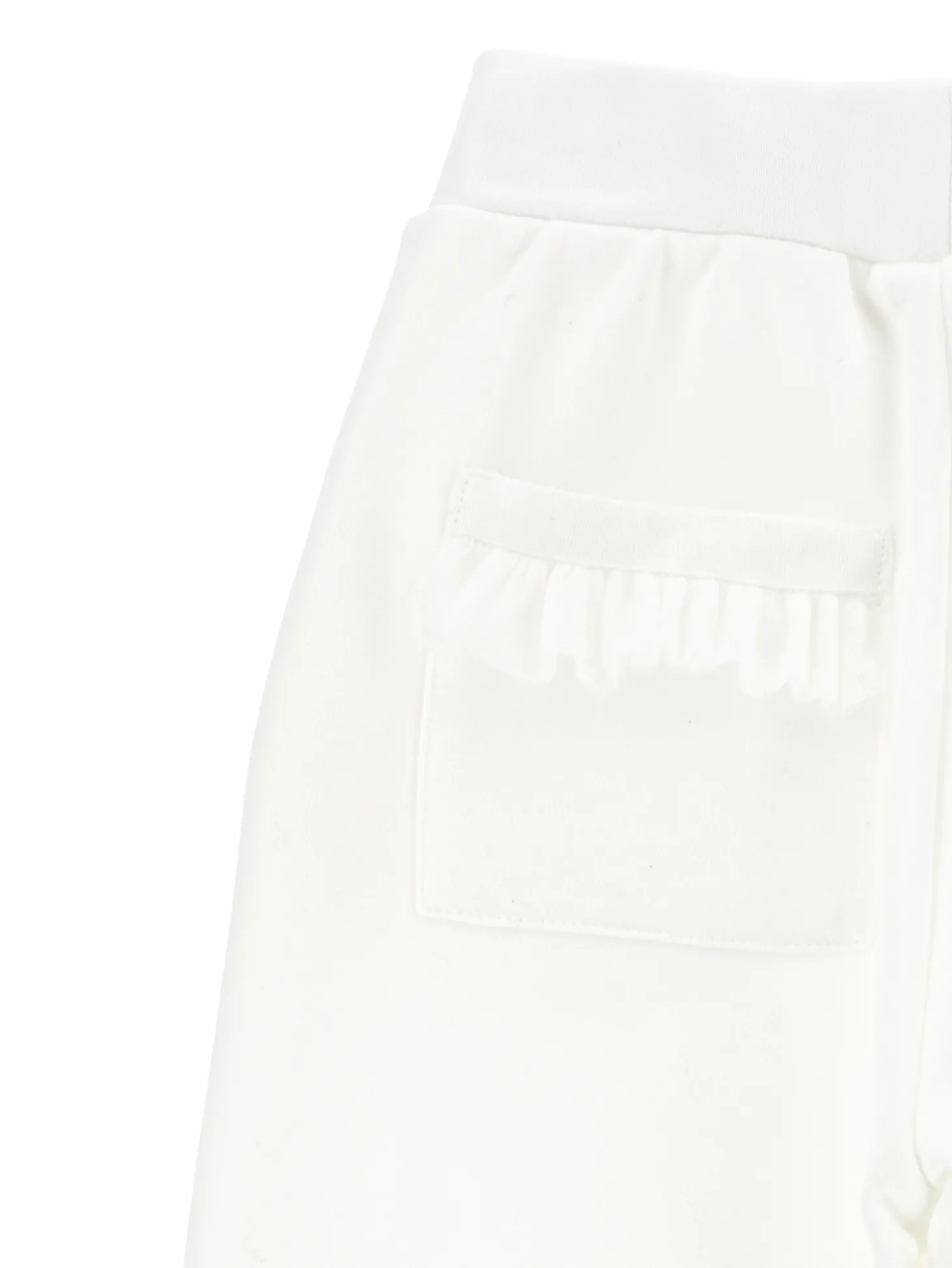 Jogger felpa e tulle