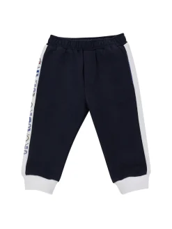 Jogger felpa effetto spugna