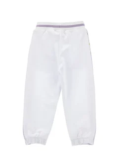 Jogger felpa fiorellini