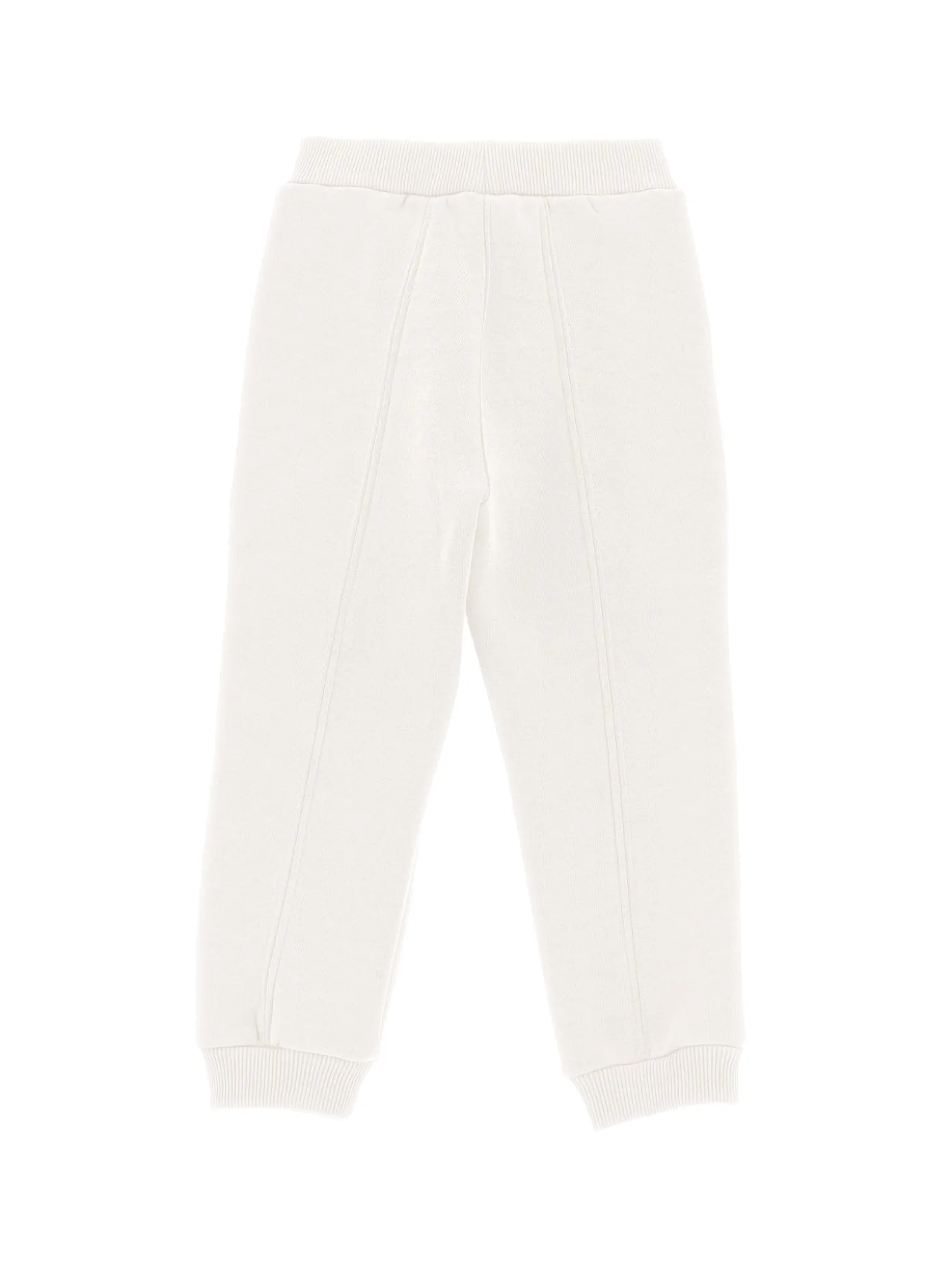 Jogger felpa pesante con strass