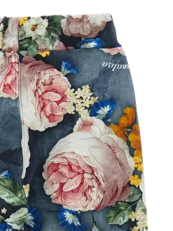 Jogger felpa stampa rose