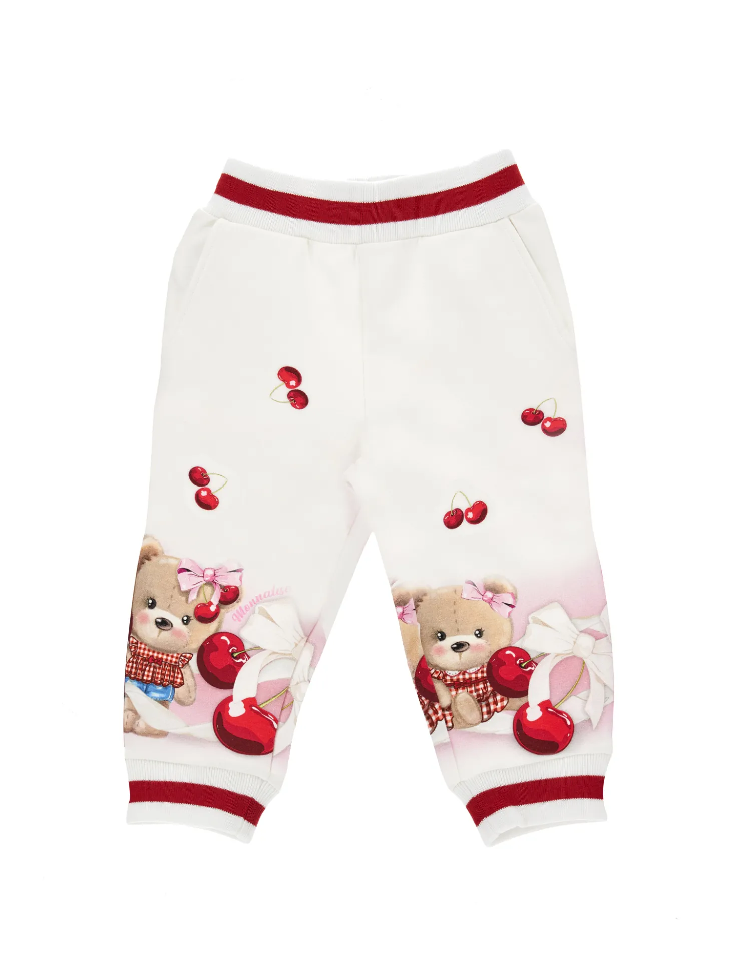Jogger teddy felpa cotone