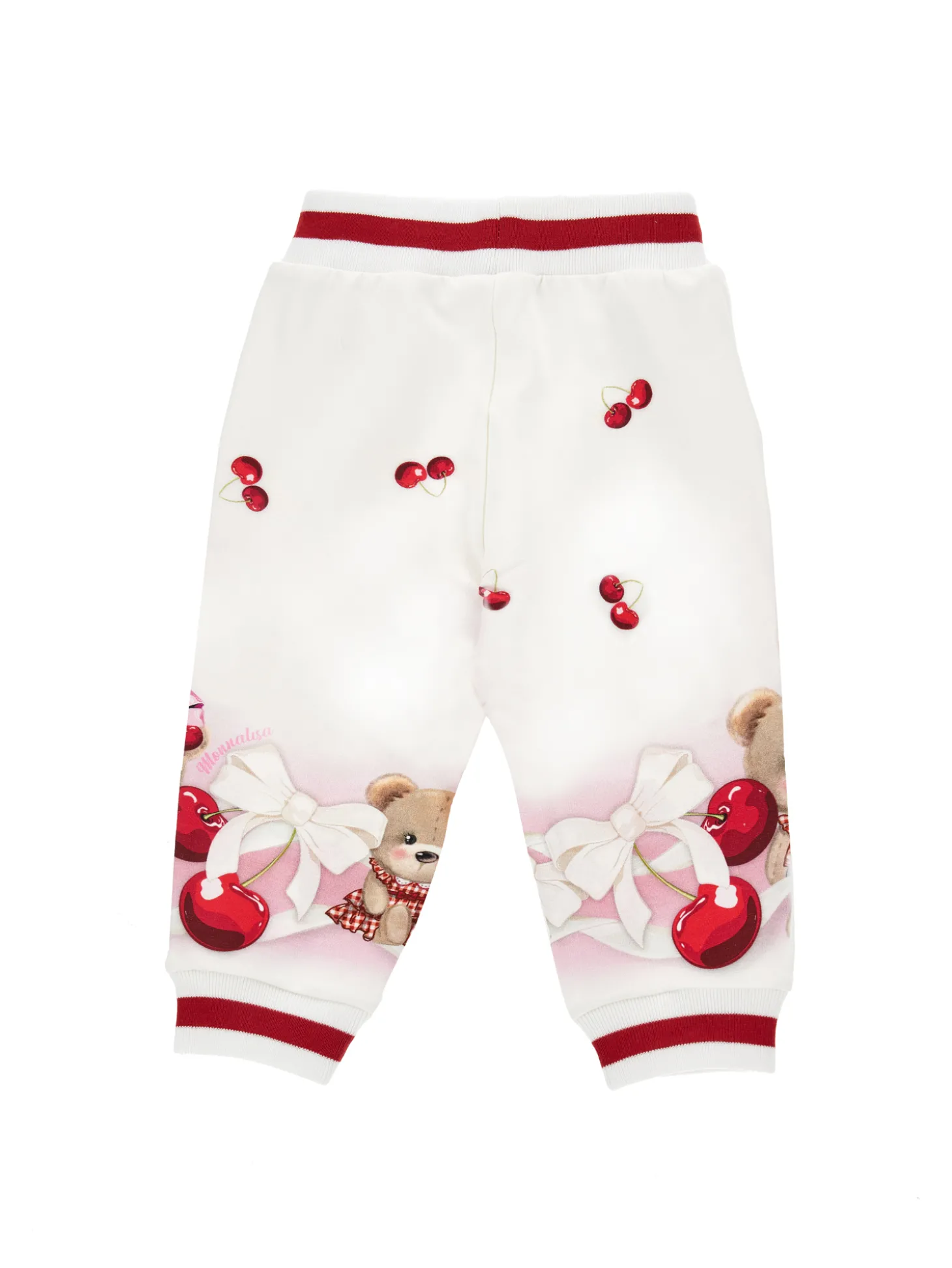 Jogger teddy felpa cotone