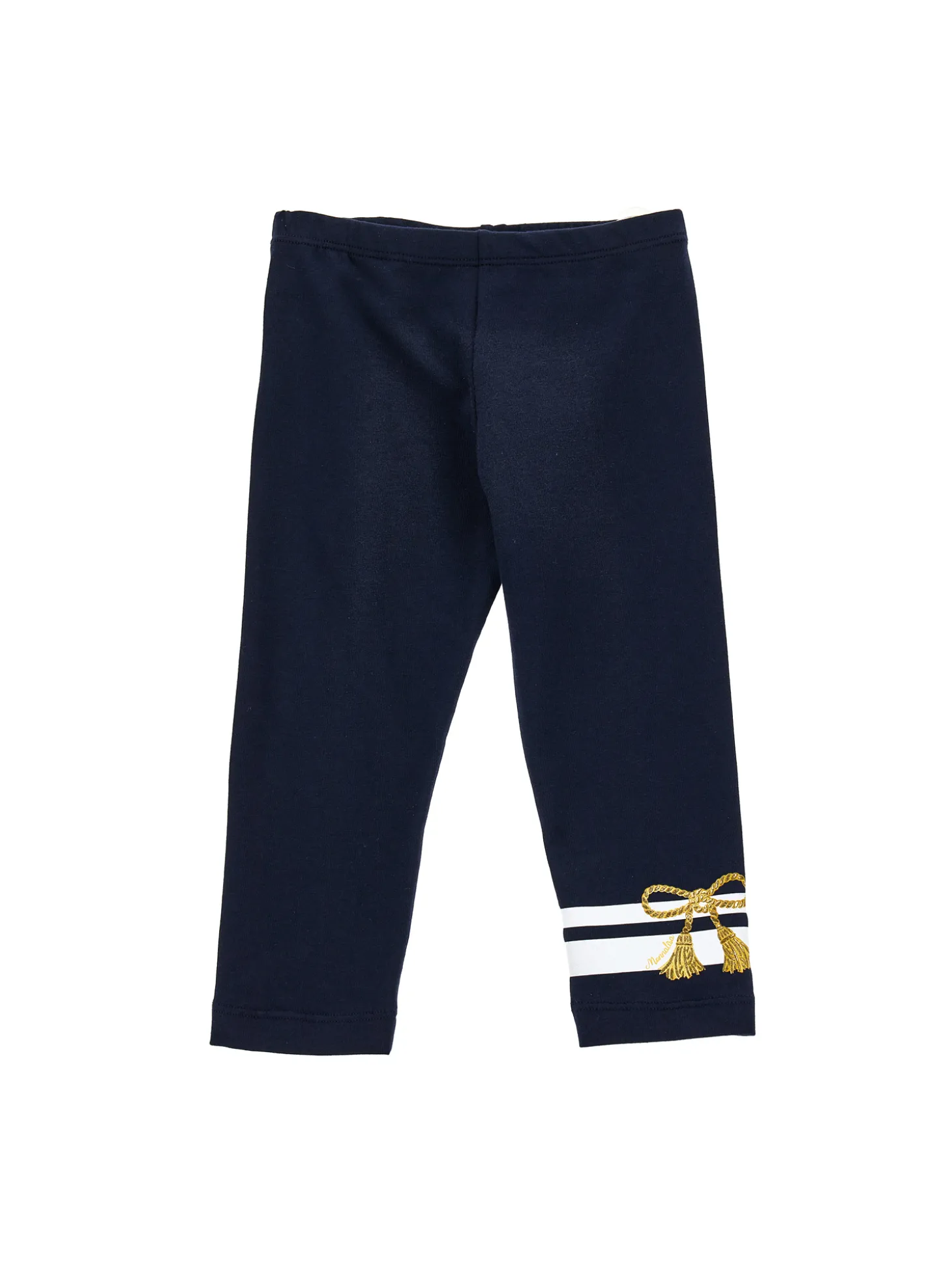 Leggings cotone a righe