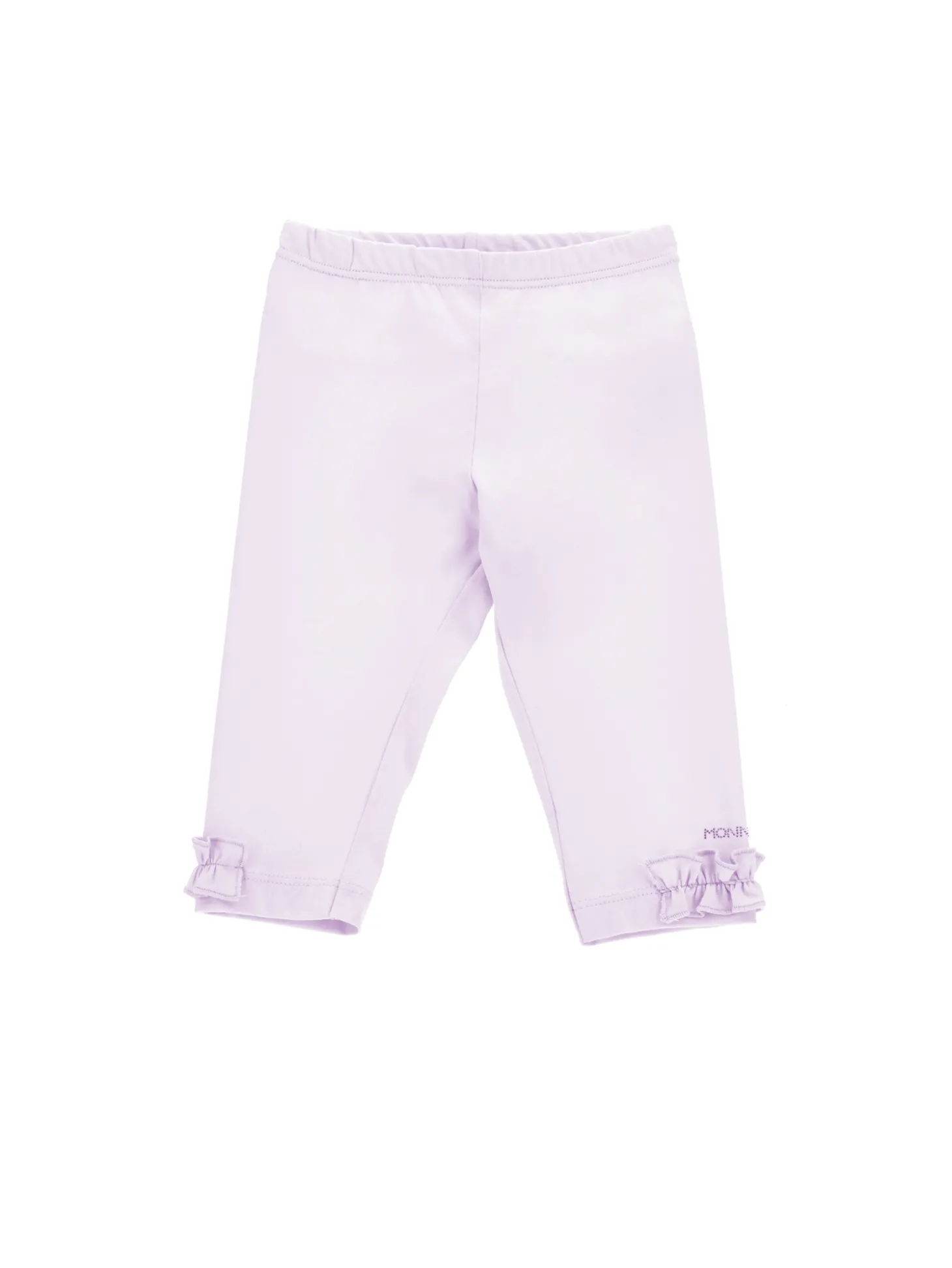 Leggings cotone con rouches
