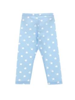Leggings jersey stelline