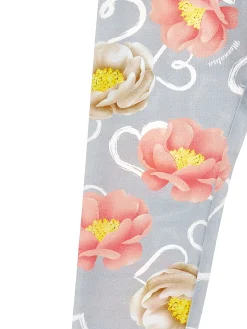 Leggings stampa anemoni