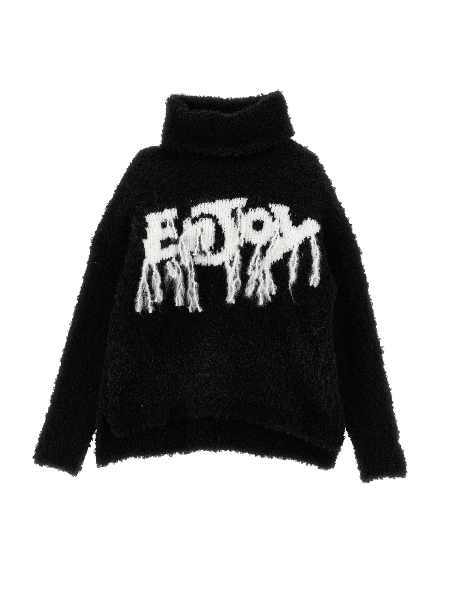 Maxi pull in filato