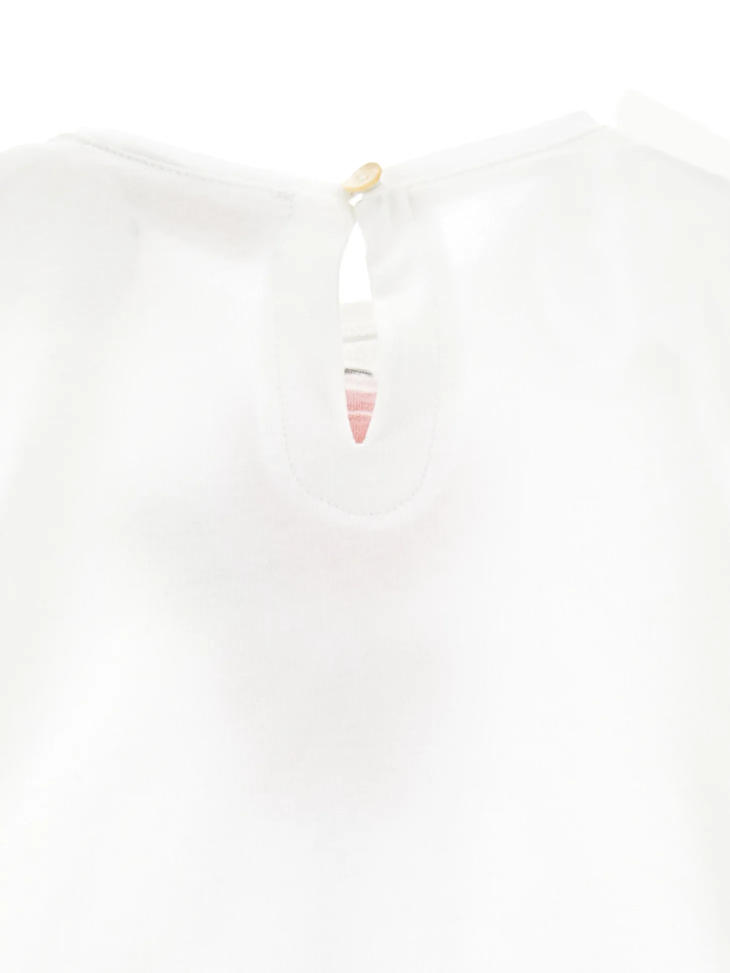 Maxi t shirt jersey stampa rosa