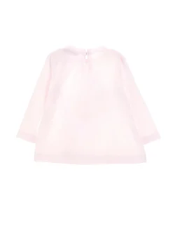 Maxi t-shirt cotone stampa ballerina