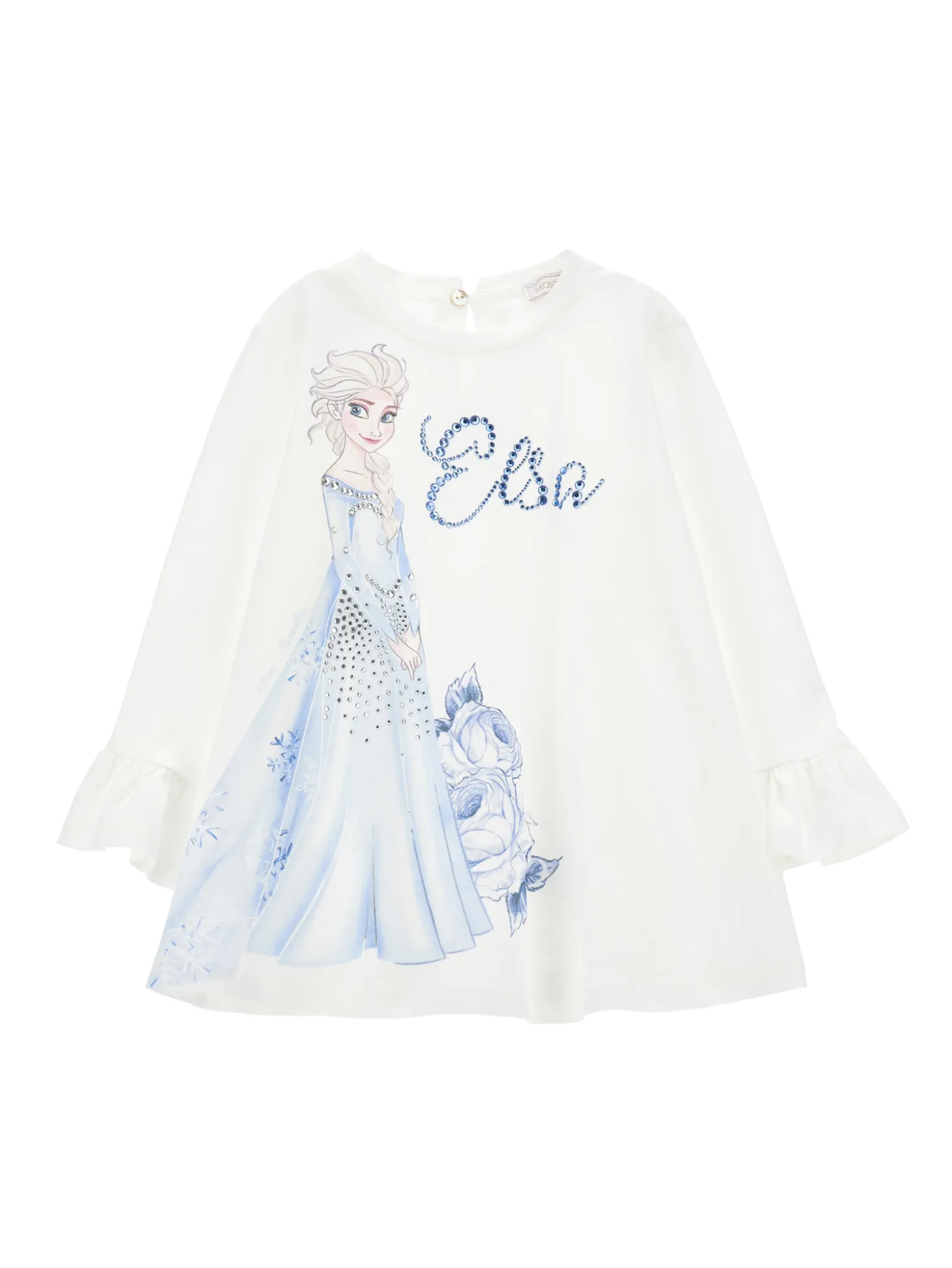Maxi t-shirt Elsa con strass