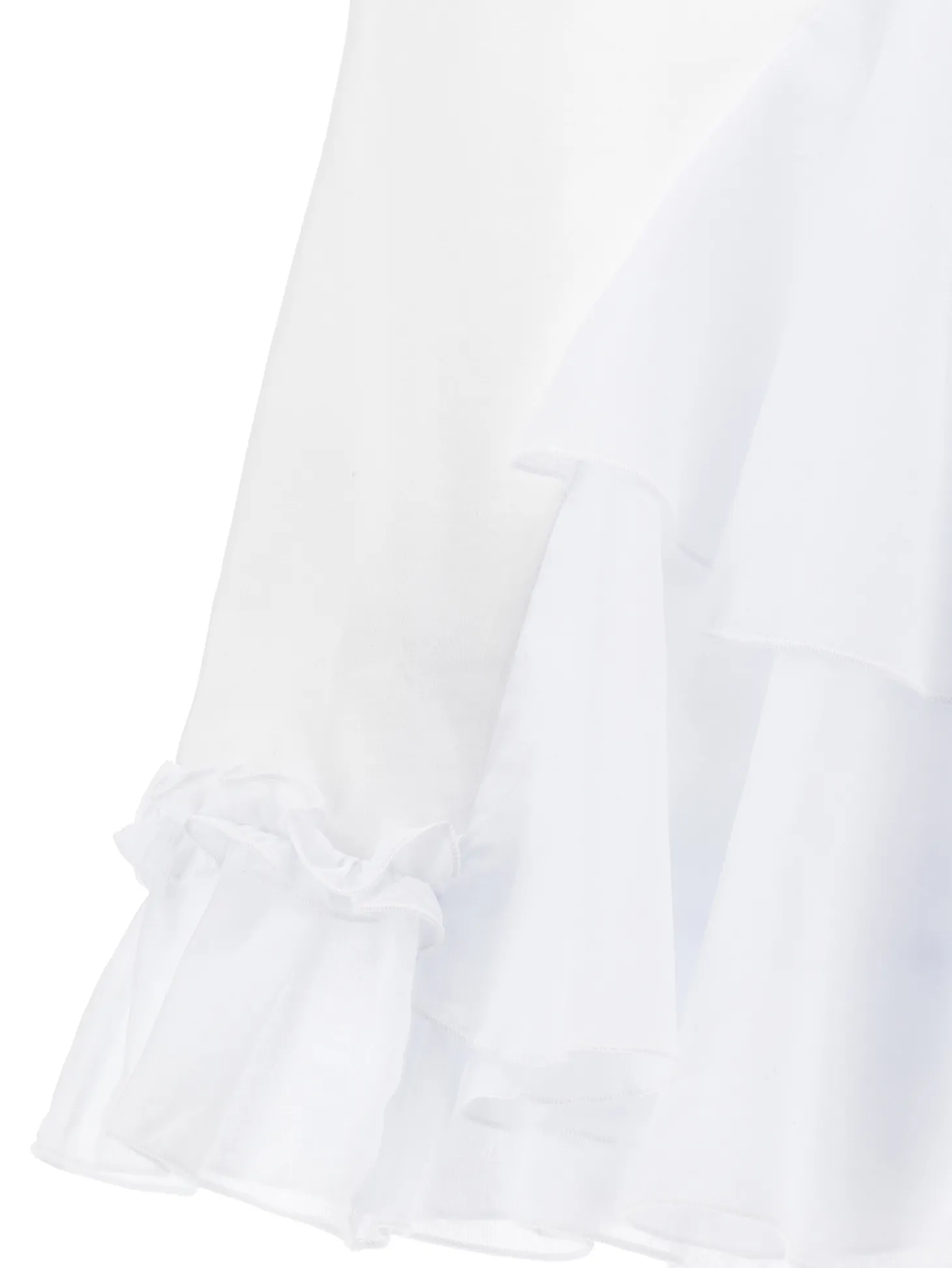 Maxi t-shirt smanicata strass