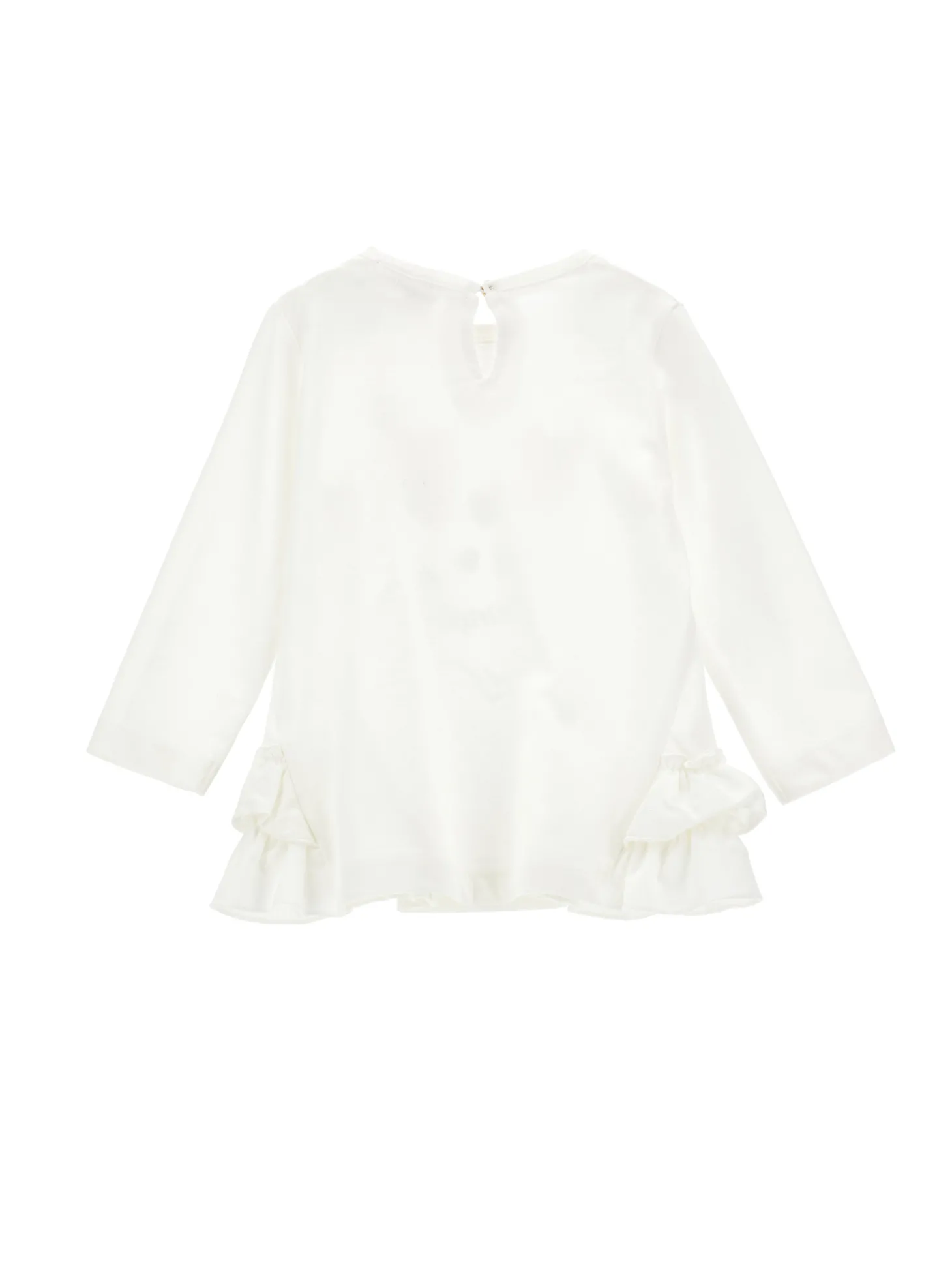 Maxi t-shirt stampa cuffietta