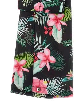 Pantalone cady stampa jungle