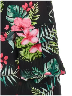 Pantalone cady stampa jungle