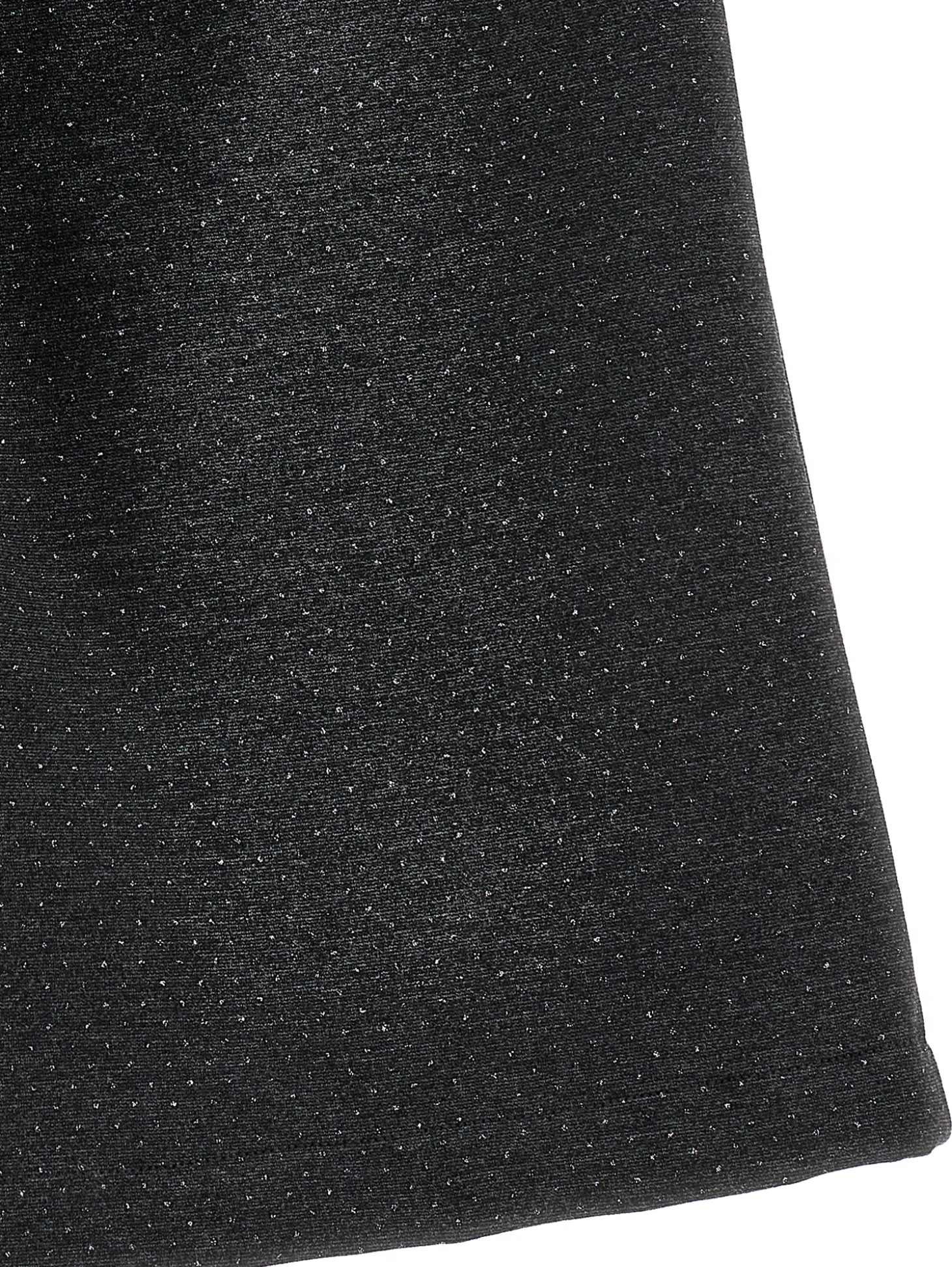 Pantaloni cropped pois glitter
