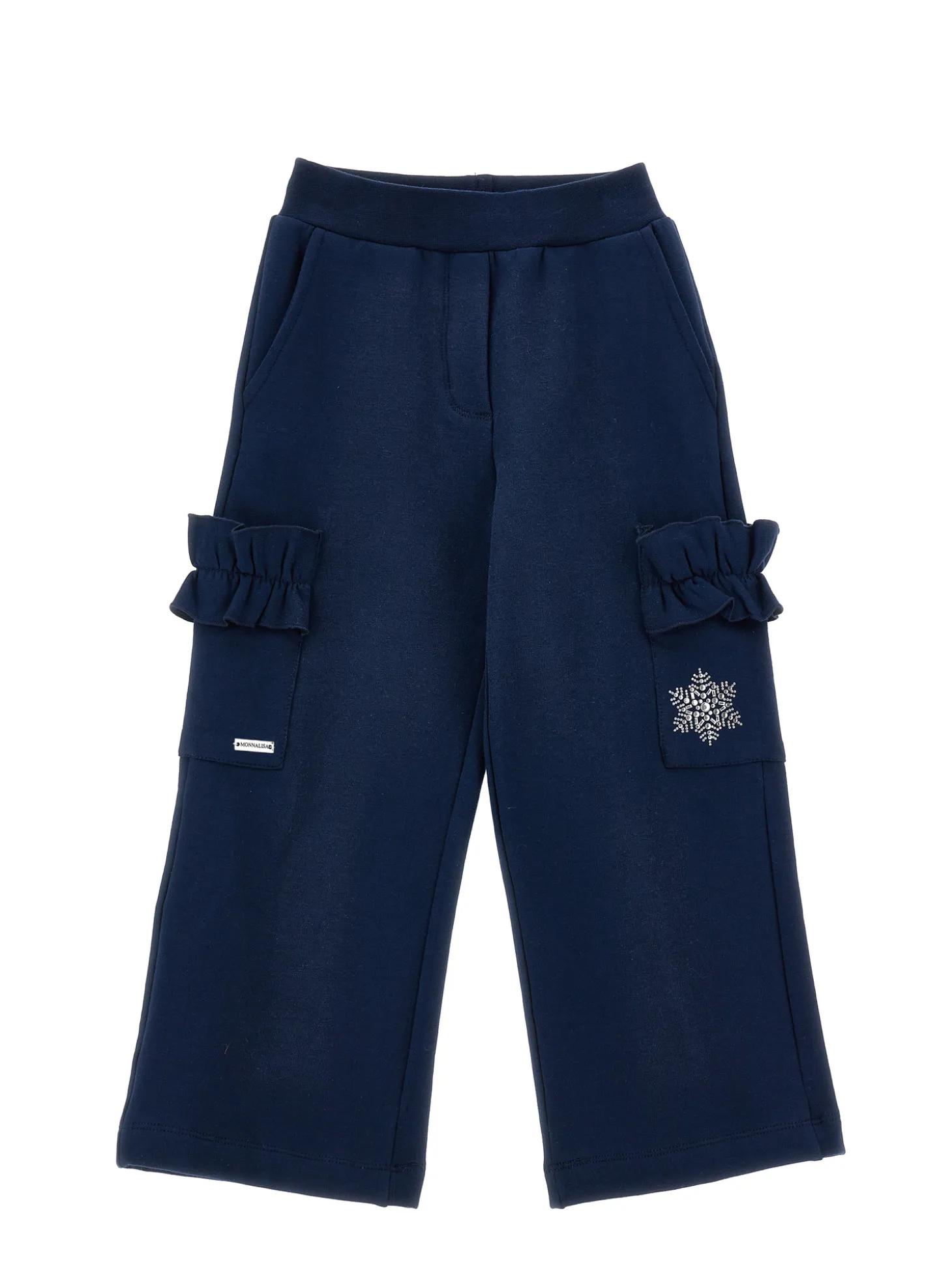 Pantaloni felpa con rouches