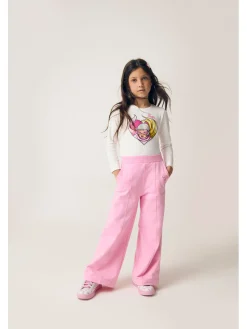 Pantaloni felpa elasticizzata Barbie™