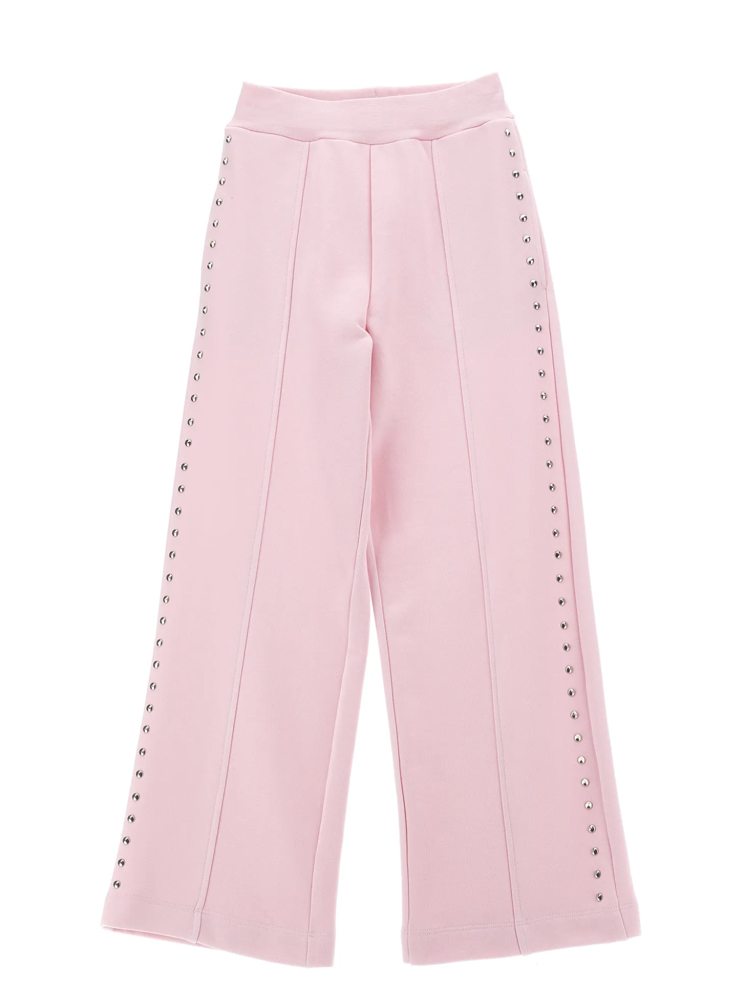 Pantaloni felpa linea palazzo