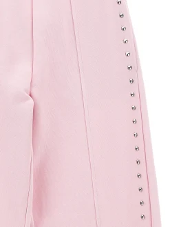 Pantaloni felpa linea palazzo